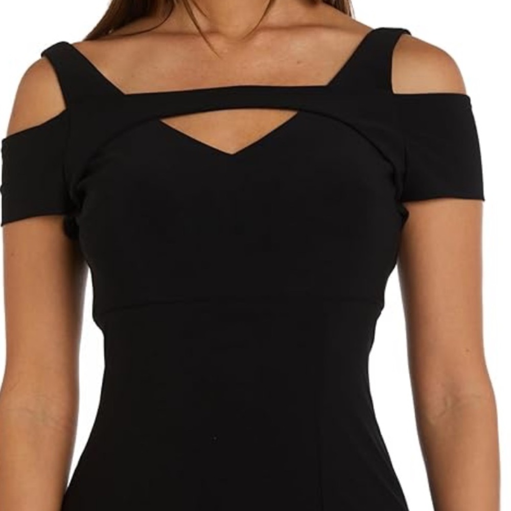 Night Way Collections Vintage Black Midi Dress
